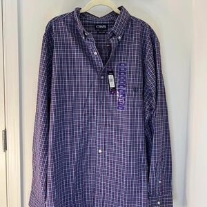 Chaps Brand New with Tags Long Sleeve Dress Shirt 2XL